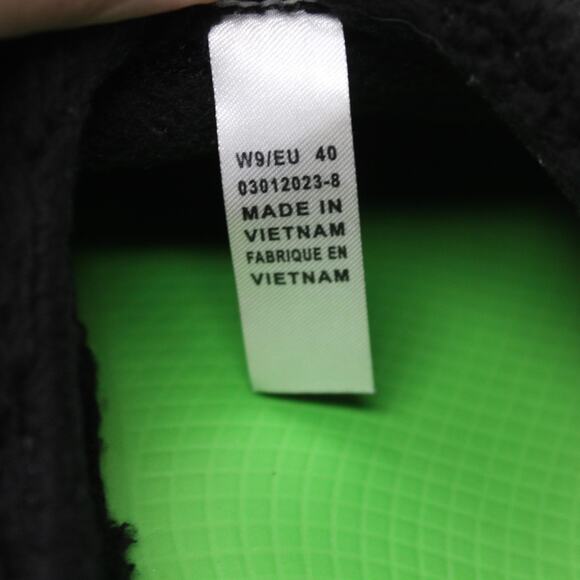 OOFOS Shoes Womens 9 OOcoozie Mule Slip On Clog Black Slippers Recovery Casual - Picture 9 of 9